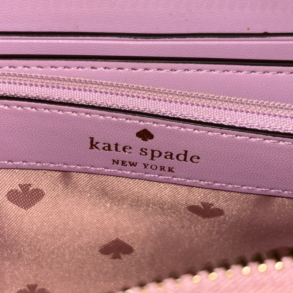 Kate Spade Rose Glitter Wallet - Picture 9 of 13